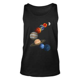 Solar System The Planets In Our Galaxy Unisex Tank Top - Monsterry AU