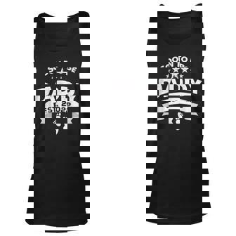 Soon To Be Daddy Est2022 Retro Fathers Day New Dad Men Women Tank Top Graphic Print Unisex - Thegiftio UK