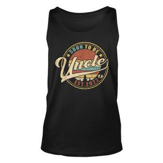 Soon To Be Uncle 2022 Promoted To Uncle Pregnancy Reveal Men Women Tank Top Graphic Print Unisex - Thegiftio UK