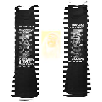 SoYoure Against Illegal Immigration NativeAmerican Men Women Tank Top Graphic Print Unisex - Thegiftio