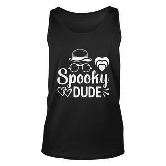 Spooky Dude Halloween Quote Unisex Tank Top - Monsterry CA