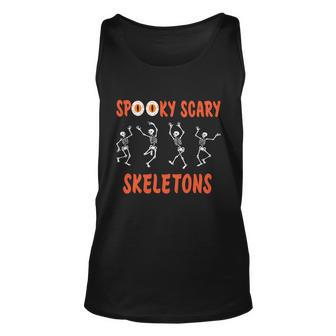 Spooky Scary Skeletons Halloween Quote V2 Unisex Tank Top - Monsterry DE