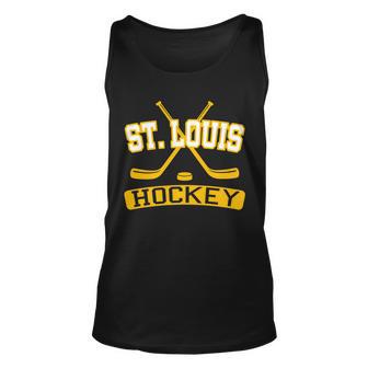 St Louis Hockey V2 Unisex Tank Top - Monsterry UK