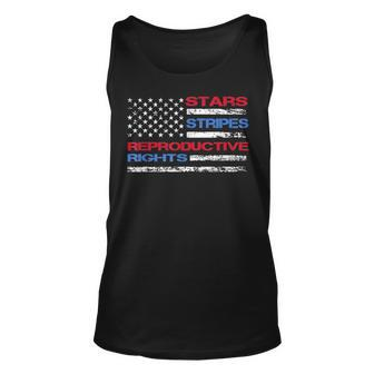 Stars Stripes & Reproductive Rights 4Th Of July Equal Rights Unisex Tank Top - Seseable