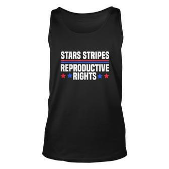 Stars Stripes Reproductive Rights American Flag V4 Unisex Tank Top - Monsterry