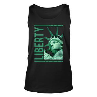 Statue Of Liberty Unisex Tank Top - Monsterry CA