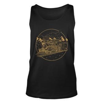 Steam Train Unisex Tank Top - Monsterry AU