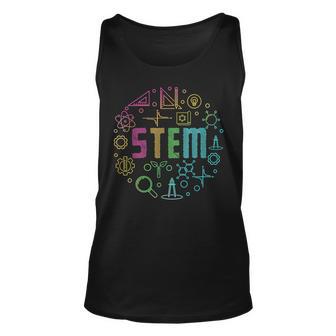 Stem Science Technology Engineering Math Teacher Gifts Men Women Tank Top Graphic Print Unisex - Thegiftio UK