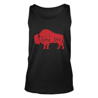 Stop Hate End Racism Choose Love Gift Pray For Buffalo Strong Gift Unisex Tank Top - Monsterry