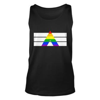 Straight Ally Pride Flag Unisex Tank Top - Monsterry CA