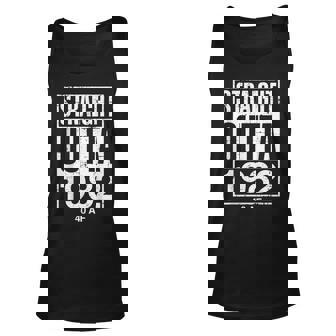 Straight Outta 1982 40 Af Funny Retro 40Th Birthday Gag Gift Men Women Tank Top Graphic Print Unisex - Thegiftio UK