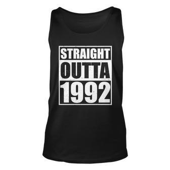 Straight Outta 1992 30Th Birthday Unisex Tank Top - Monsterry CA