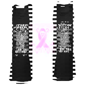 Stronger Together Support Breast Cancer Awareness Unisex Tank Top - Thegiftio