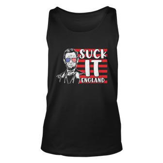 Suck It England Funny Biden 4Th Of July Unisex Tank Top - Monsterry