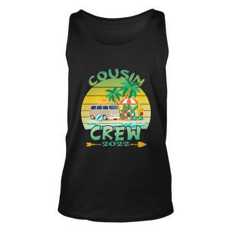Summer Cousin Crew Vacation 2022 Beach Cruise Family Reunion Gift Unisex Tank Top - Monsterry UK