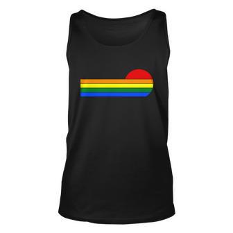 Sunset Lgbt Gay Pride Lesbian Bisexual Ally Quote Unisex Tank Top - Monsterry CA