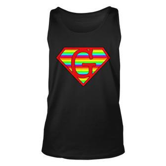 Super Gay Logo Unisex Tank Top - Monsterry