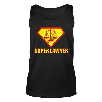 Super Lawyer Tshirt Unisex Tank Top - Monsterry AU