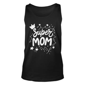 Super Mom Mothers Day Graphic Design Printed Casual Daily Basic Unisex Tank Top - Thegiftio UK