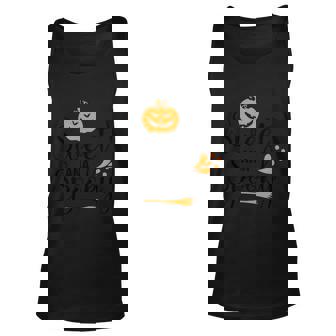 Sweet Ana Spooky Pumpkin Halloween Quote Unisex Tank Top - Monsterry