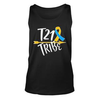 T21 Tribe - Down Syndrome Awareness Tshirt Unisex Tank Top - Monsterry