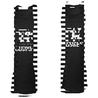 Tax Churches Political Protest Gov Liberal Unisex Tank Top - Thegiftio UK