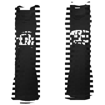 Tcnj Athletic Arch College University Graphic Design Printed Casual Daily Basic Unisex Tank Top - Thegiftio