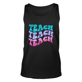 Teach Compassion Teach Kindness Teach Confidence Graphic Shirt Unisex Tank Top - Monsterry CA