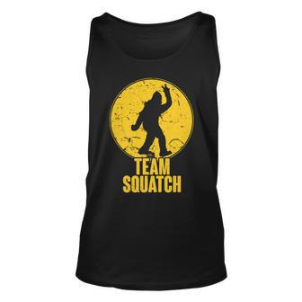 Team Squatch Bigfoot Sasquatch Unisex Tank Top - Thegiftio UK