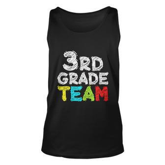 Team Third Grade 3Rd Grade Teacher Student Unisex Tank Top - Monsterry