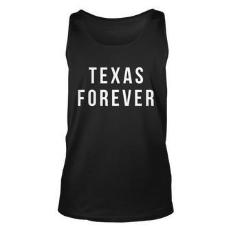 Texas Forever V2 Unisex Tank Top - Monsterry