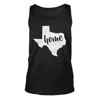 Texas Home State Unisex Tank Top - Monsterry