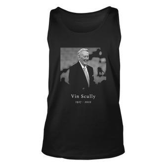 Thank You For The Memories RIP Vin Scully 1927 2022 Unisex Tank Top - Thegiftio UK