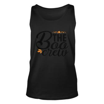 The Boo Crew Funny Halloween Quote Unisex Tank Top - Monsterry