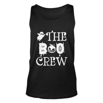 The Boo Crew Funny Halloween Quote Unisex Tank Top - Monsterry