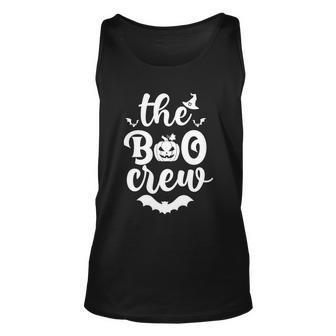 The Boo Crew Halloween Quote Unisex Tank Top - Monsterry