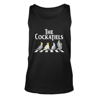 The Cockatiels Weiro Bird Quarrion Parrot Lover Graphic Design Printed Casual Daily Basic Unisex Tank Top - Thegiftio UK