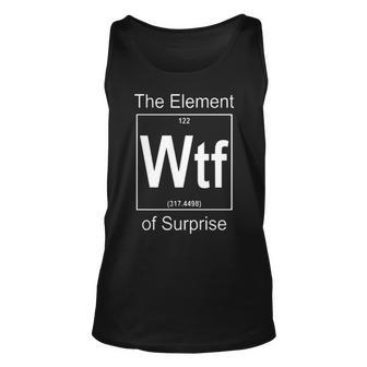 The Element Of Surprise Unisex Tank Top - Seseable