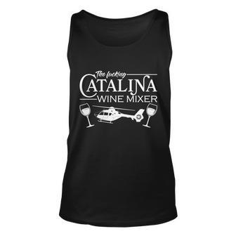 The FIng Catalina Wine Mixer Unisex Tank Top - Monsterry