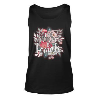 The Future Is Female Unisex Tank Top - Monsterry