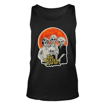 The Golden Ghouls Tshirt Unisex Tank Top - Monsterry UK