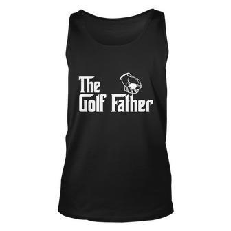 The Golf-Father Funny Golf Dad Tshirt Unisex Tank Top - Monsterry UK