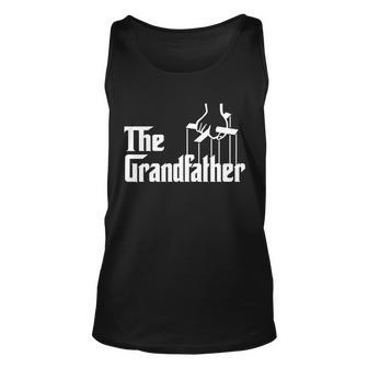 The Grandfather Logo Fathers Day Tshirt Unisex Tank Top - Monsterry DE