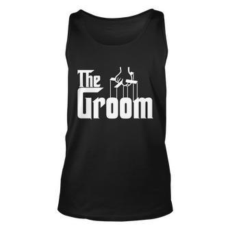 The Groom Unisex Tank Top - Monsterry