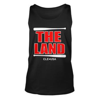 The Land Cleveland Ohio Baseball Tshirt Unisex Tank Top - Monsterry AU