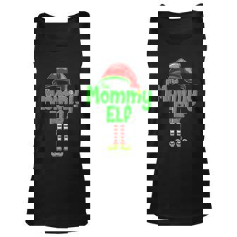 The Mommy Elf Christmas Unisex Tank Top - Thegiftio