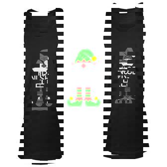 The Nurse Elf Funny Christmas Funny Santa Cute Snowman Ugly Christmas Sweater Unisex Tank Top - Thegiftio