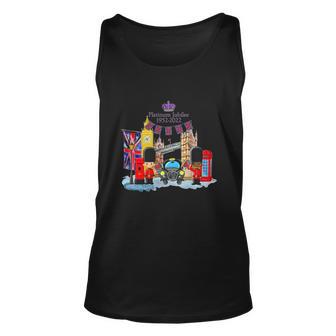 The Queens Platinum Jubilee Unisex Tank Top - Monsterry DE