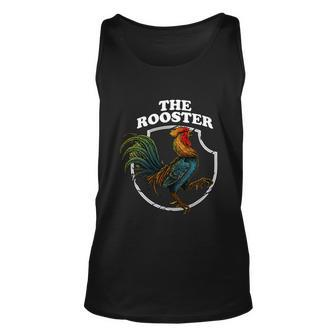 The Rooster Tshirt Unisex Tank Top - Monsterry