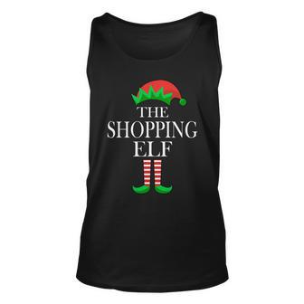 The Shopping Elf Family Matching Christmas Tshirt Unisex Tank Top - Monsterry DE